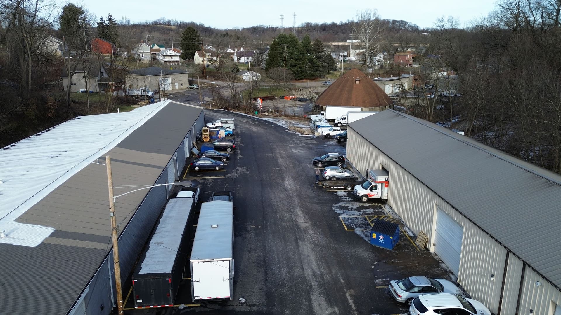 400 Railroad Aerial