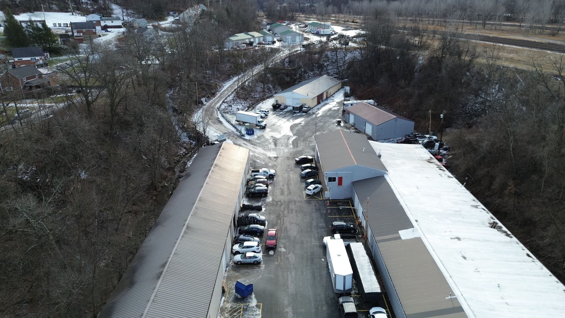 400 Railroad Aerial