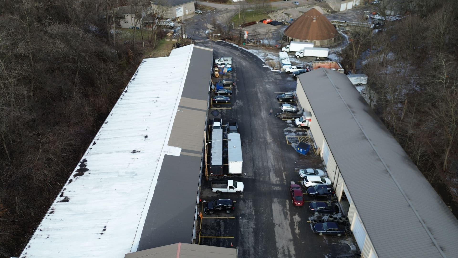 400 Railroad Aerial