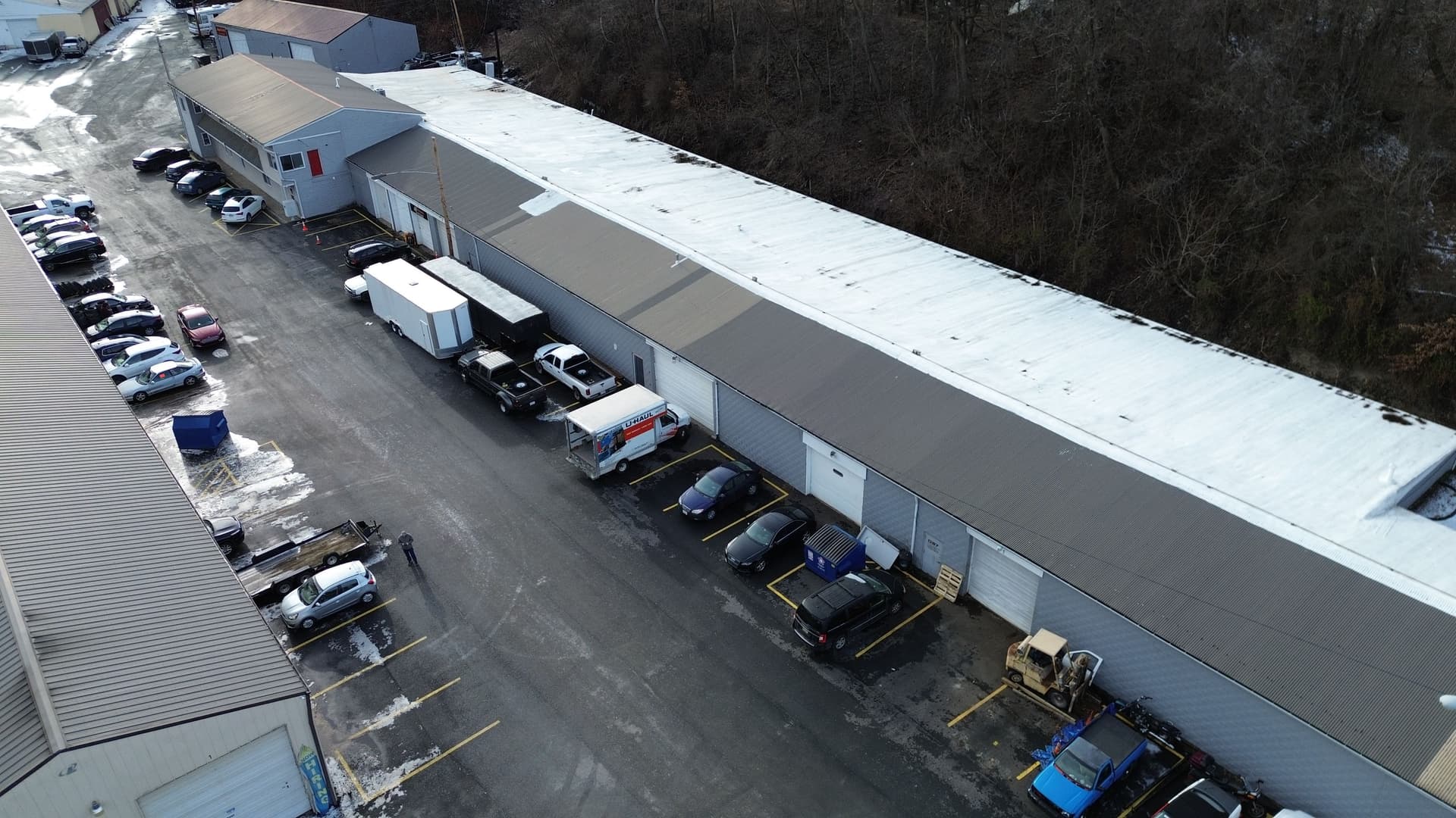 400 Railroad Aerial